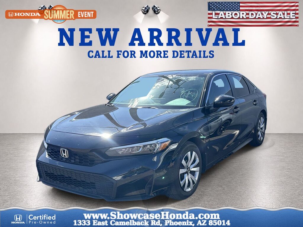 2025 Honda Civic Sedan 4D LX — photo 1 of 7