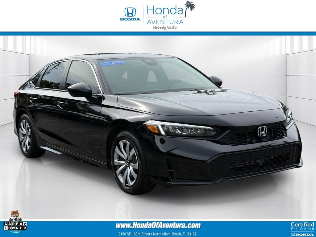 2026 Honda Civic Sedan 2WD LX — photo 1 of 7