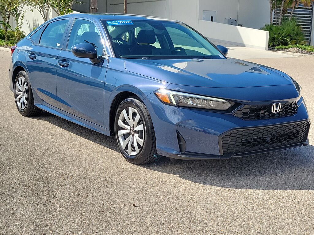 2026 Honda Civic Sedan 2WD LX — photo 1 of 7