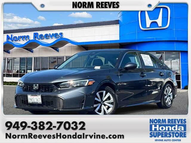 2025 Honda Civic Sedan 4D LX