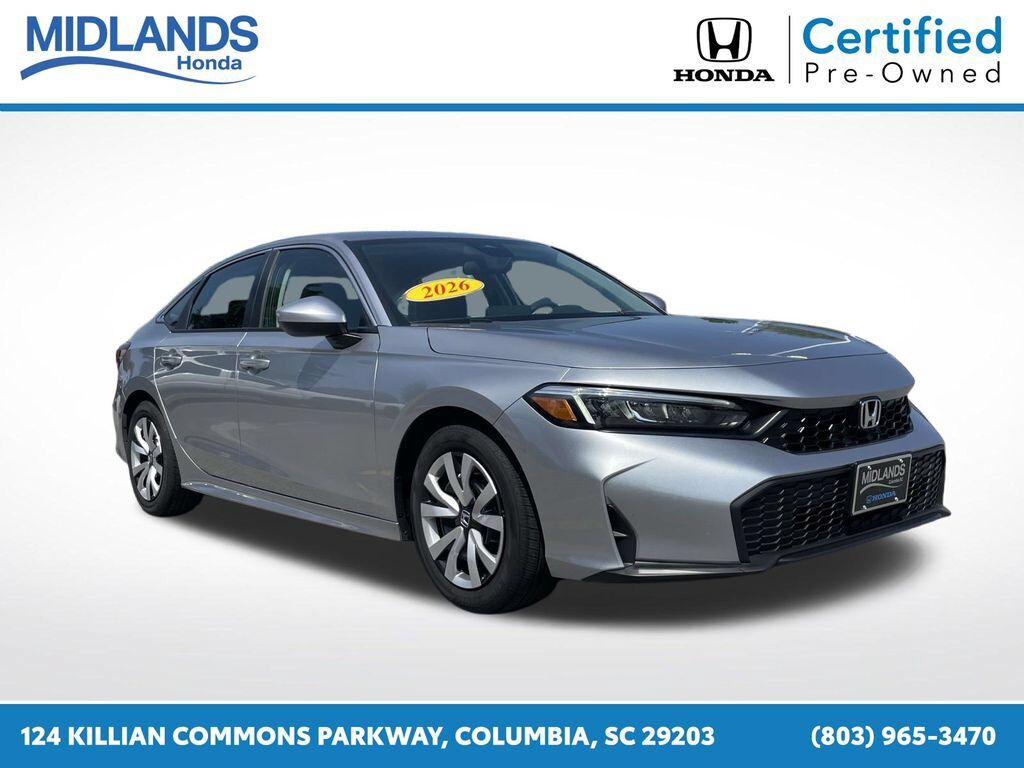 2026 Honda Civic Sedan 2WD LX — photo 1 of 7