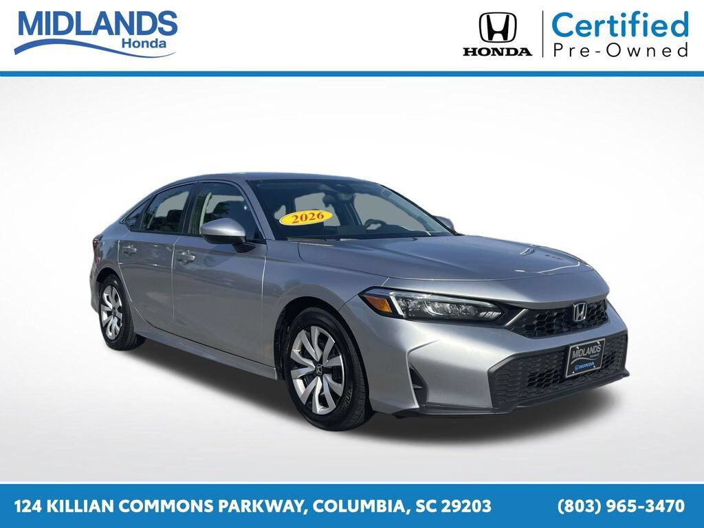 2026 Honda Civic Sedan 2WD LX — photo 1 of 7