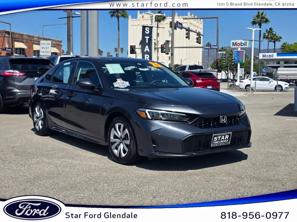 2025 Honda Civic LX — photo 1 of 13