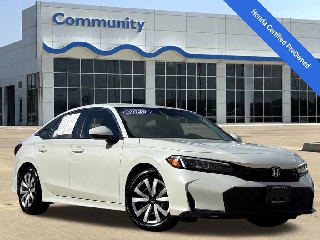 2026 Honda Civic Sedan 2WD LX — photo 1 of 6