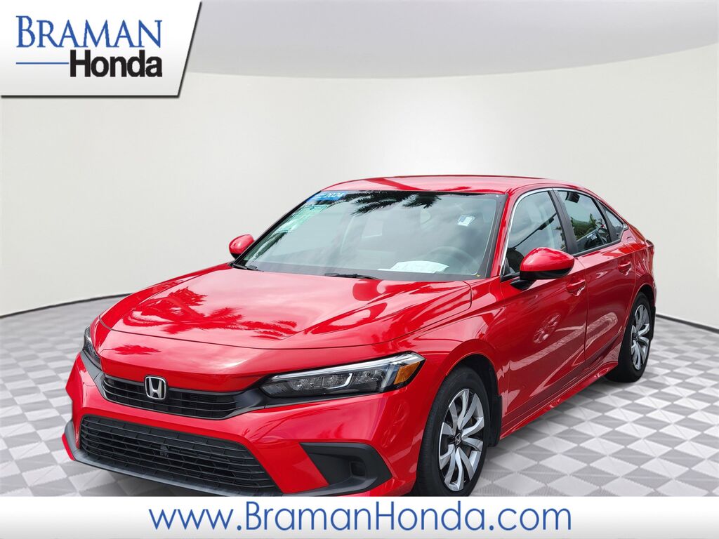 2024 Honda Civic LX — photo 1 of 8
