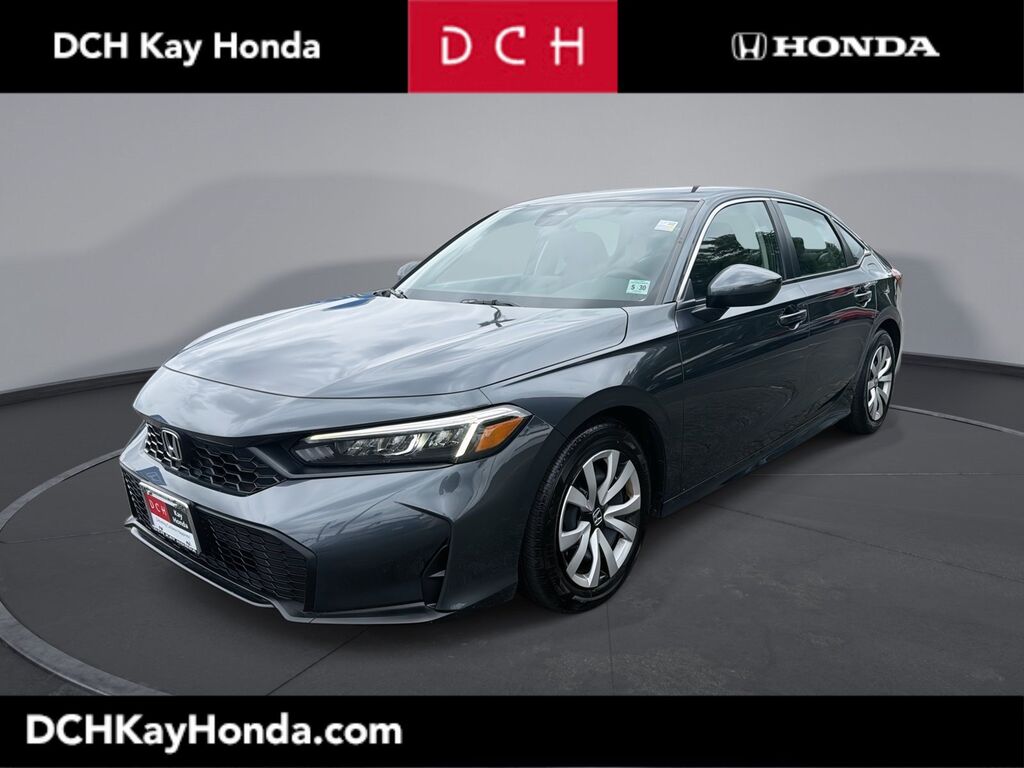 2025 Honda Civic Sedan 4D LX — photo 1 of 6