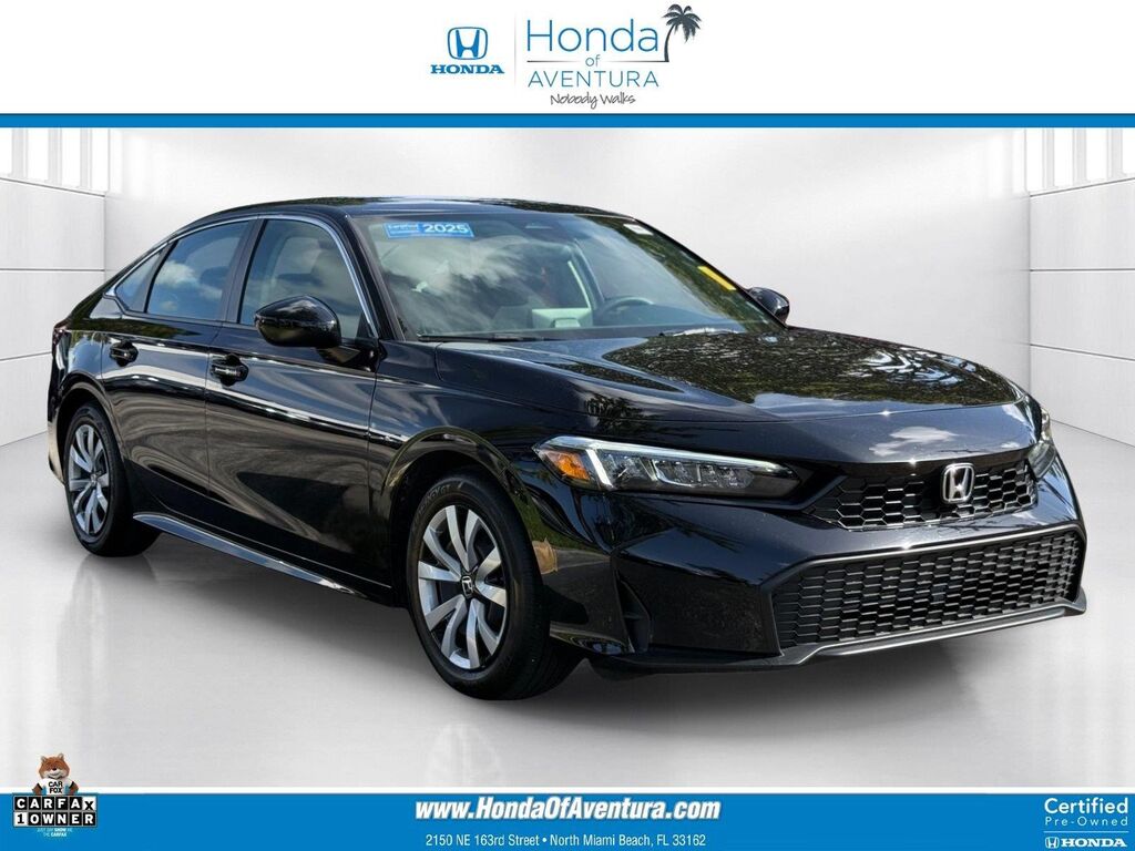 2025 Honda Civic LX — photo 1 of 13