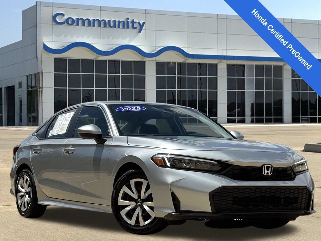 2025 Honda Civic Sedan 4D LX — photo 1 of 6