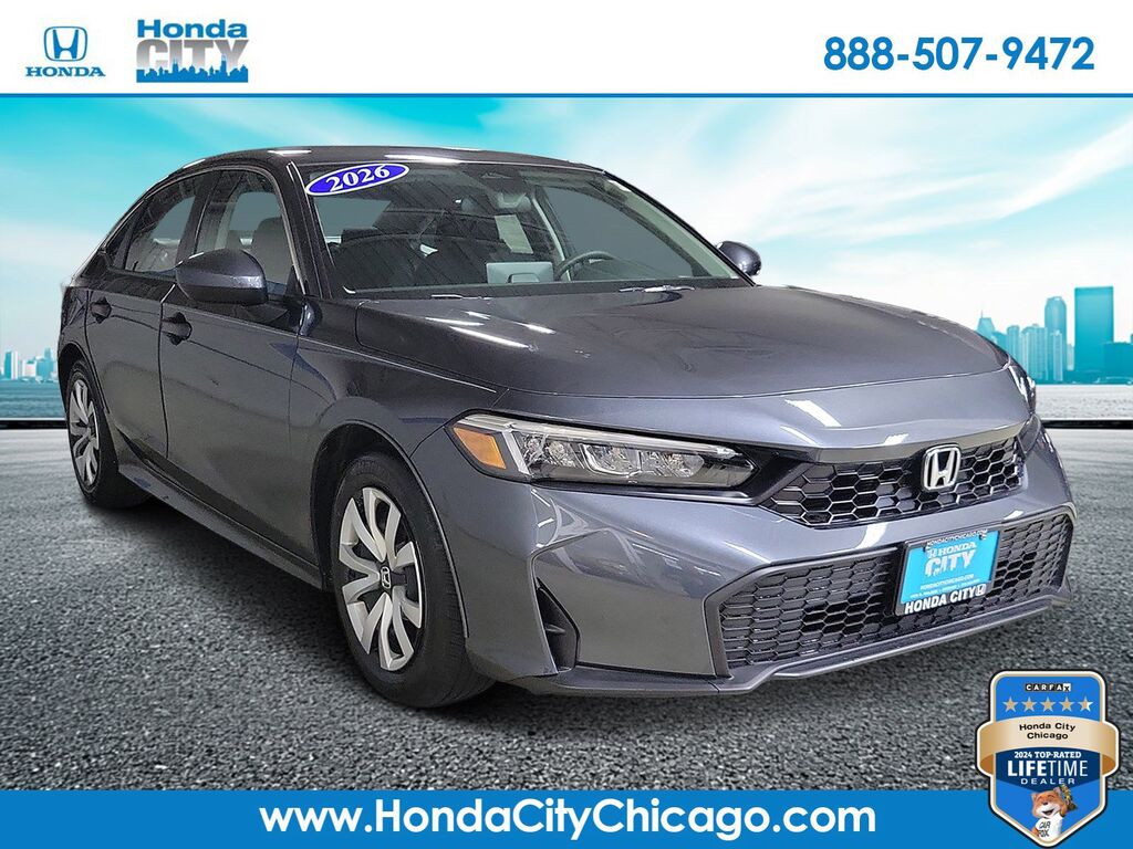 2026 Honda Civic Sedan 2WD LX — photo 1 of 7
