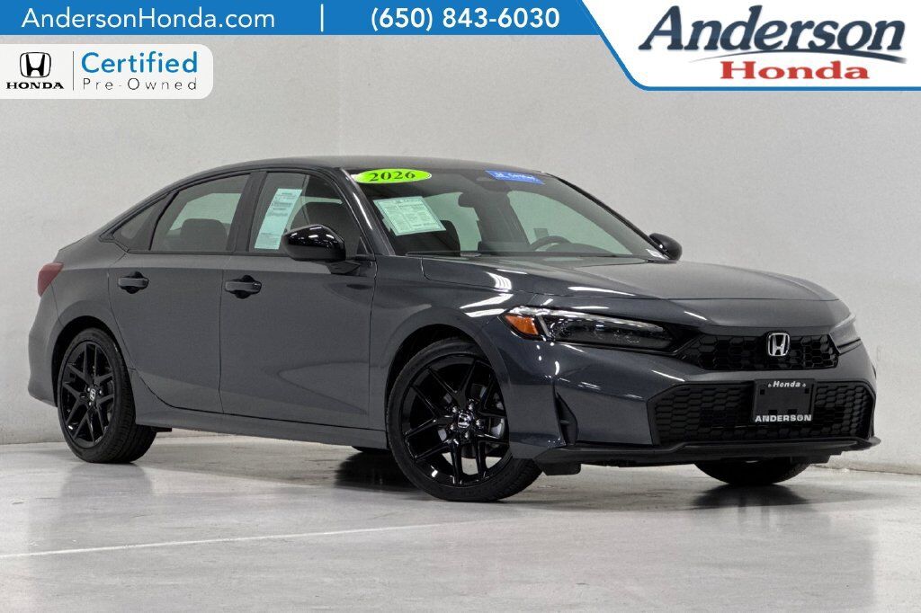 2026 Honda Civic Sedan 2WD SPORT — photo 1 of 7