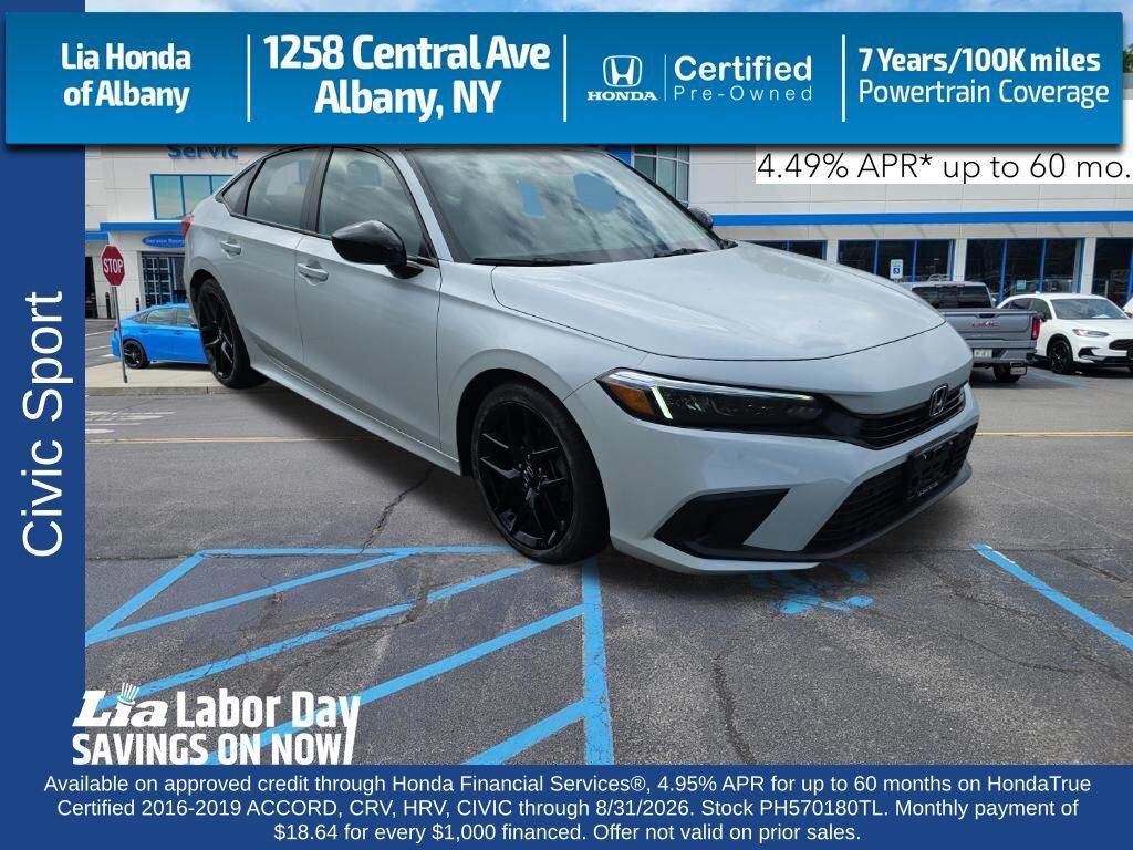 2023 Honda Civic Sedan 2.0L 4D SPORT — photo 1 of 7