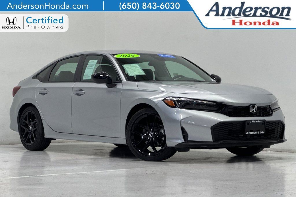 2026 Honda Civic Sedan 2WD SPORT — photo 1 of 7