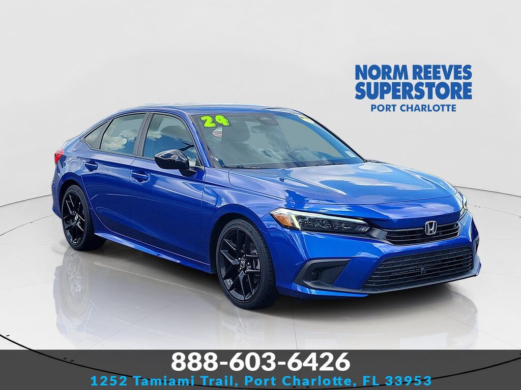2024 Honda Civic Sedan 2.0L 4D SPORT — photo 1 of 7