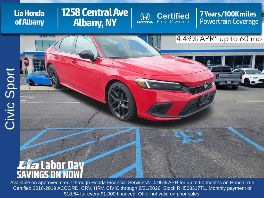 2024 Honda Civic Sedan 2.0L 4D SPORT — photo 1 of 7