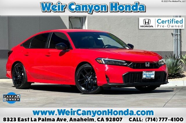 2025 Honda Civic Sport