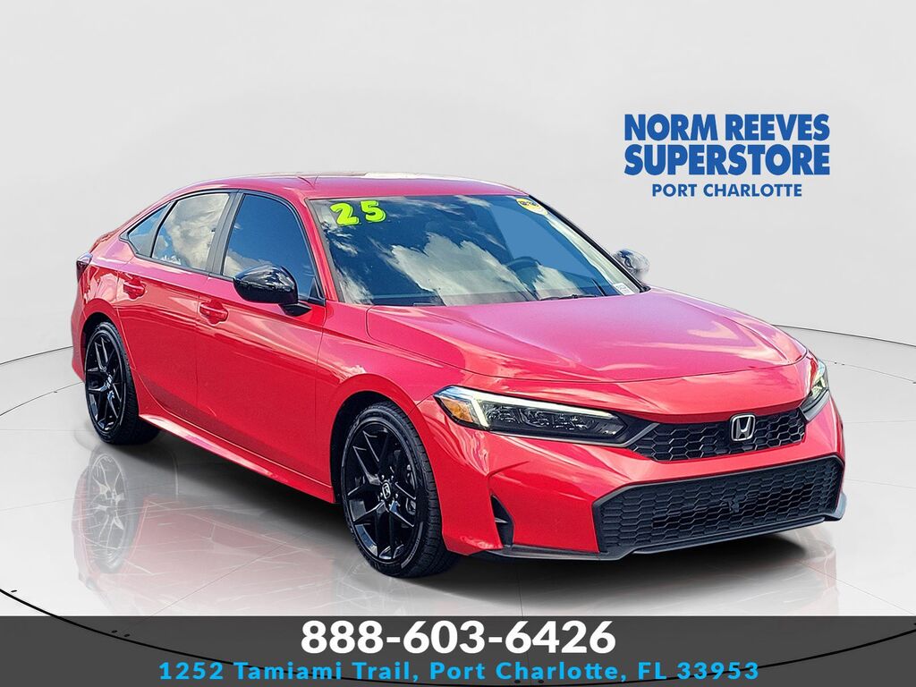 2025 Honda Civic Sedan 4D SPORT — photo 1 of 7