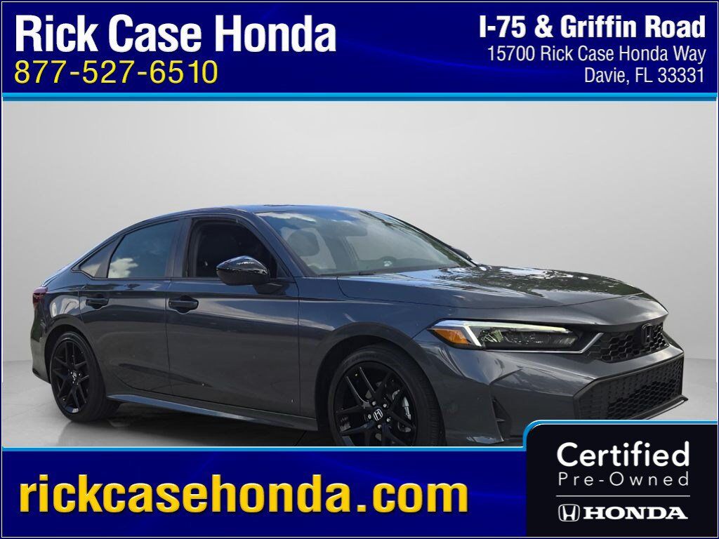 2025 Honda Civic Sedan Hybrid 4D HYBRID SPORT — photo 1 of 7