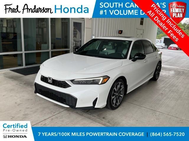 2025 Honda Civic Sedan Hybrid 4D HYBRID SPORT TOURING — photo 1 of 7