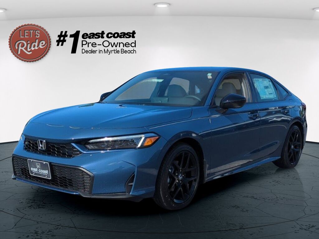 2025 Honda Civic Sedan Hybrid 4D HYBRID SPORT — photo 1 of 7