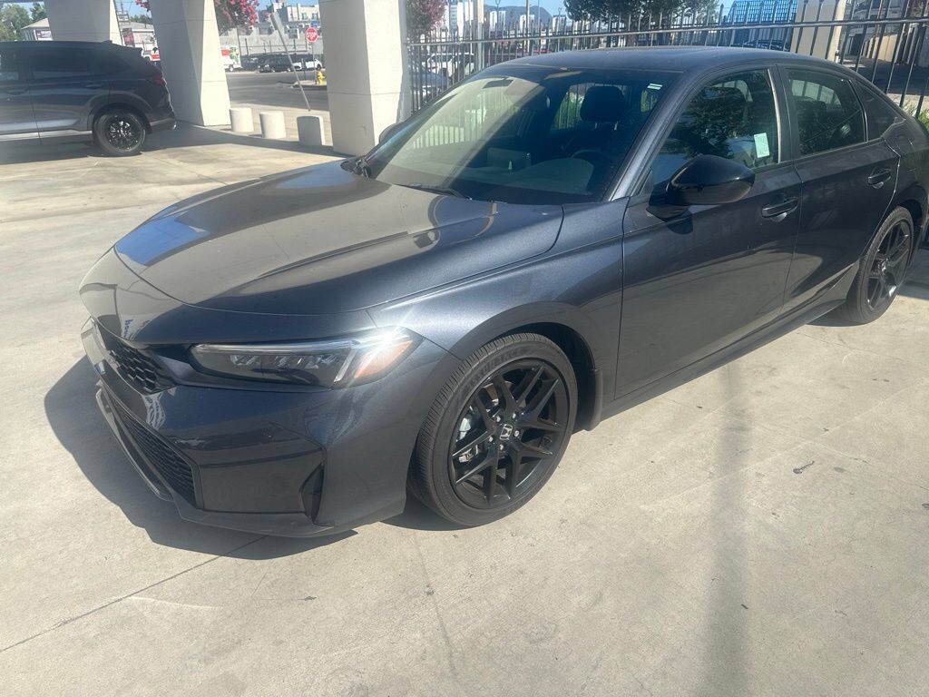 2025 Honda Civic Sedan Hybrid 4D HYBRID SPORT — photo 1 of 7