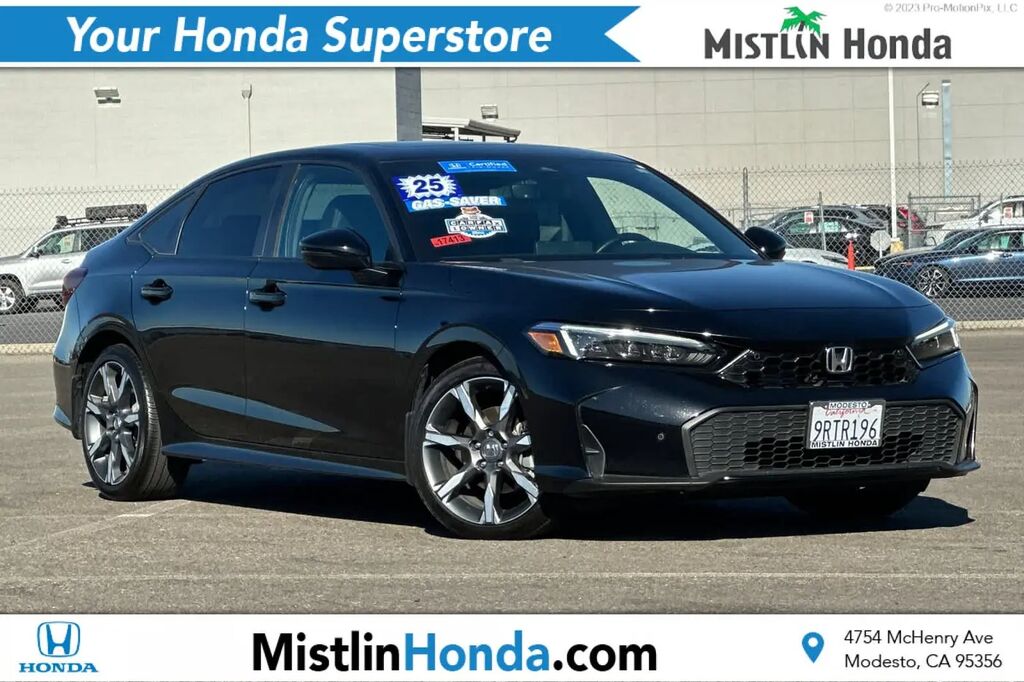 2025 Honda Civic Hybrid Sport Touring — photo 1 of 12