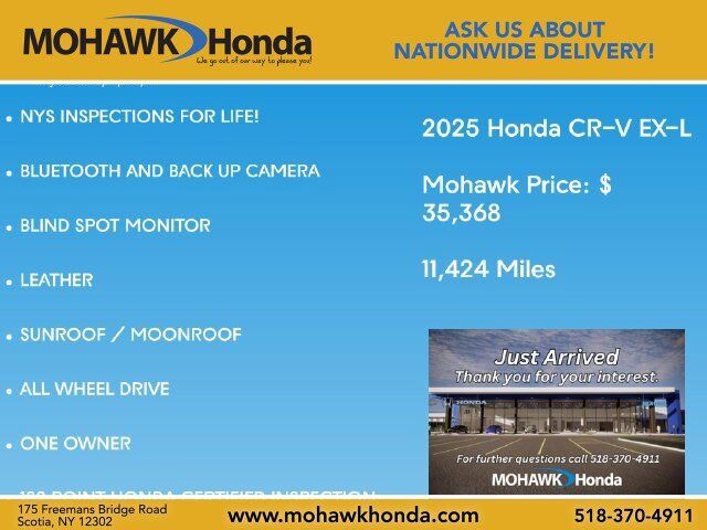 2025 Honda CR-V 1.5T AWD EX-L