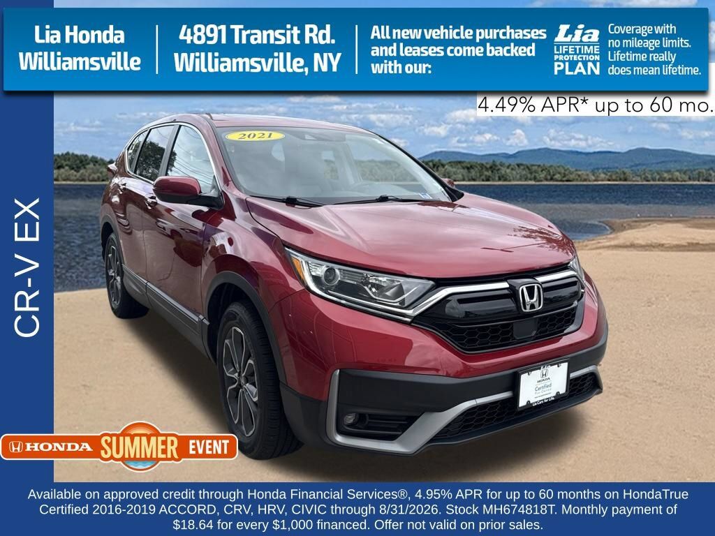 2021 Honda CR-V AWD EX — photo 1 of 7