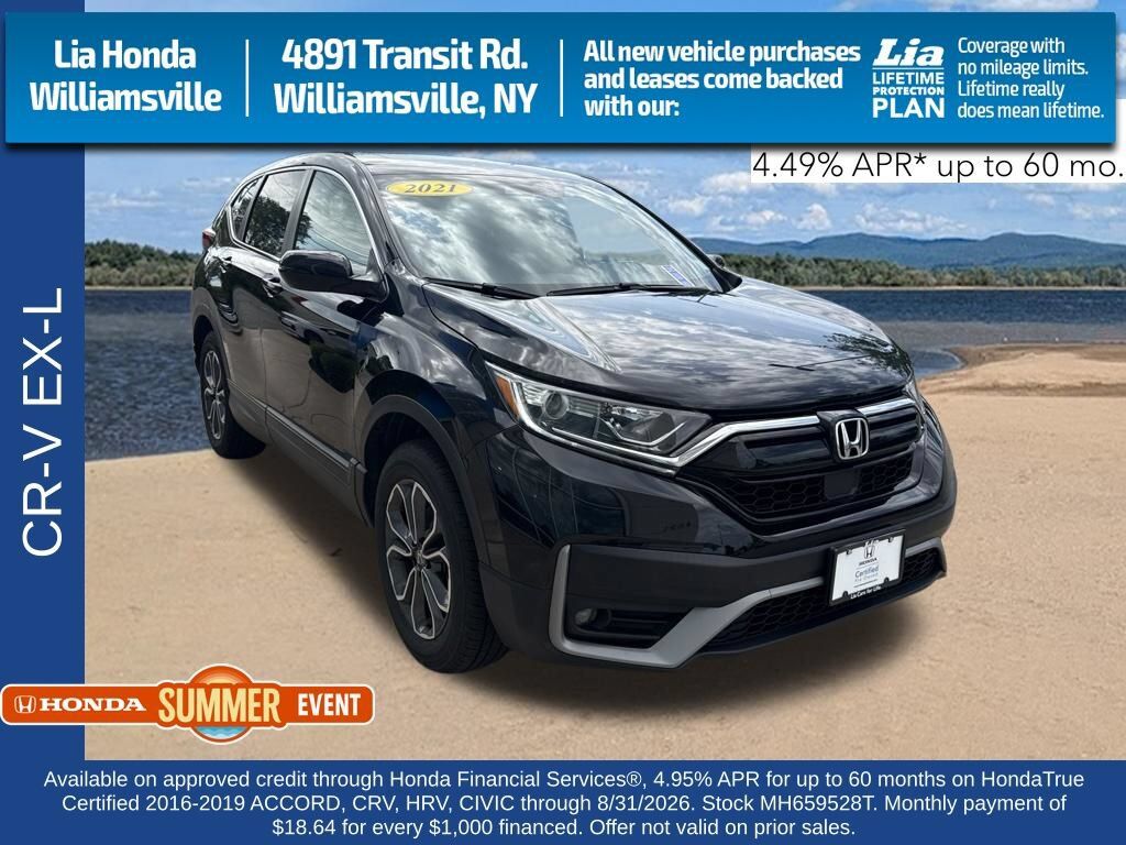 2021 Honda CR-V AWD EX-L — photo 1 of 7