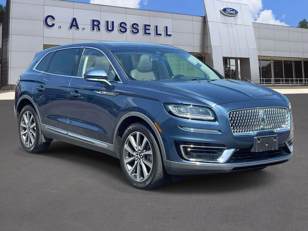 2019 Lincoln Nautilus Select — photo 1 of 13