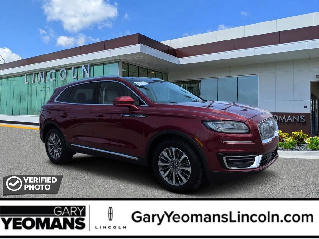2019 Lincoln Nautilus Select — photo 1 of 5