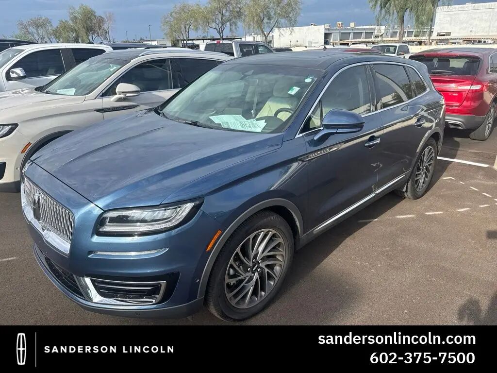 2019 Lincoln Nautilus Reserve — photo 1 of 1