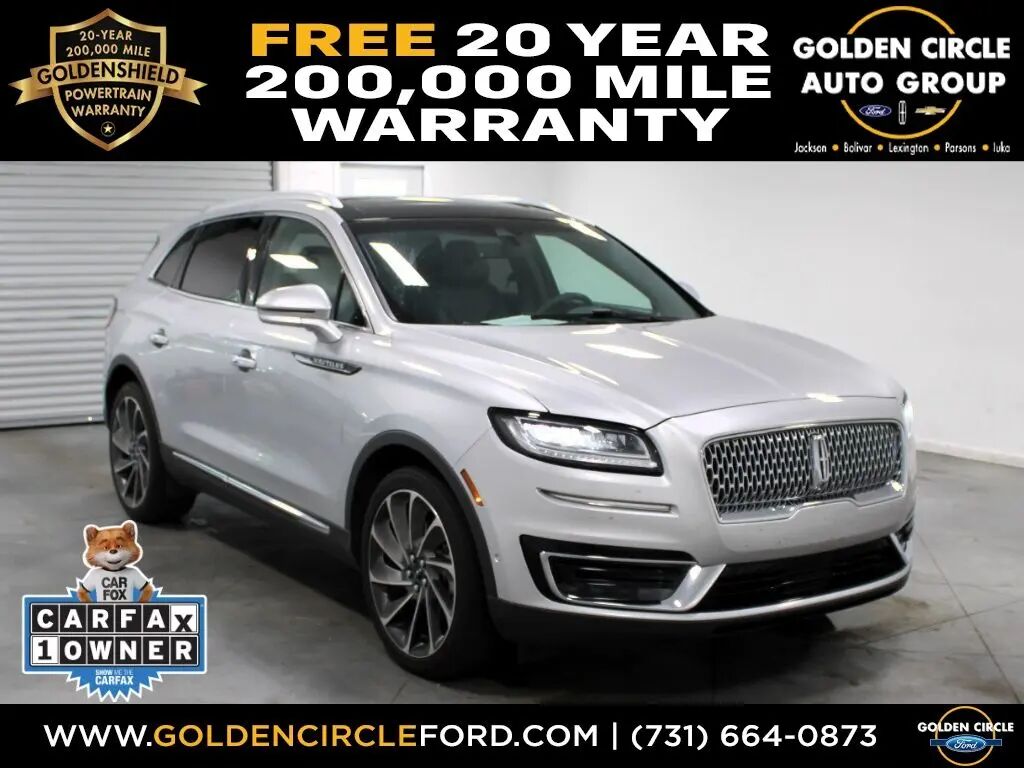 2019 Lincoln Nautilus Reserve — photo 1 of 1