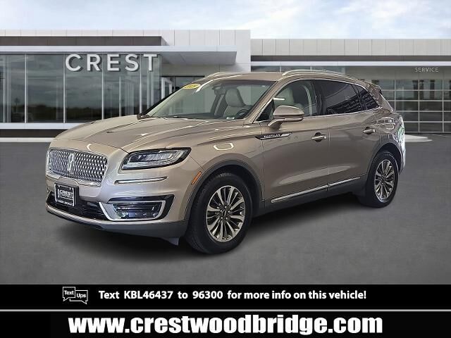 2019 Lincoln Nautilus Select — photo 1 of 26