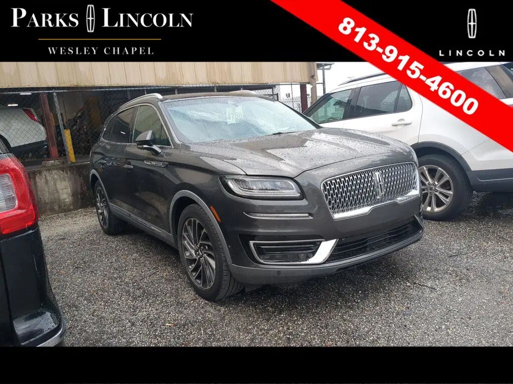 2019 Lincoln Nautilus Reserve — photo 1 of 13
