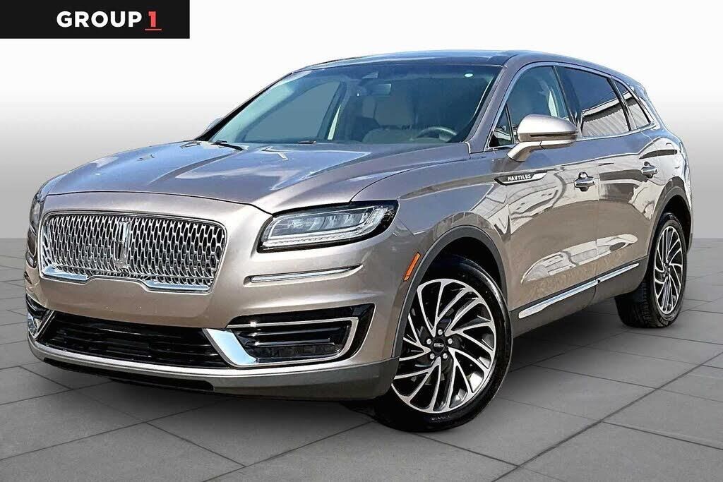 2019 Lincoln Nautilus Reserve — photo 1 of 1