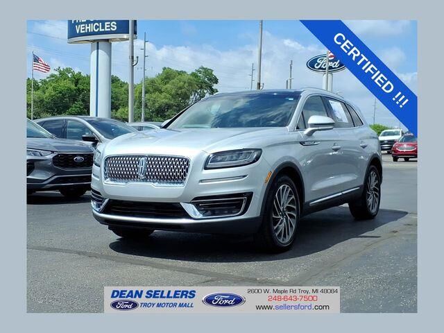 2019 Lincoln Nautilus Reserve