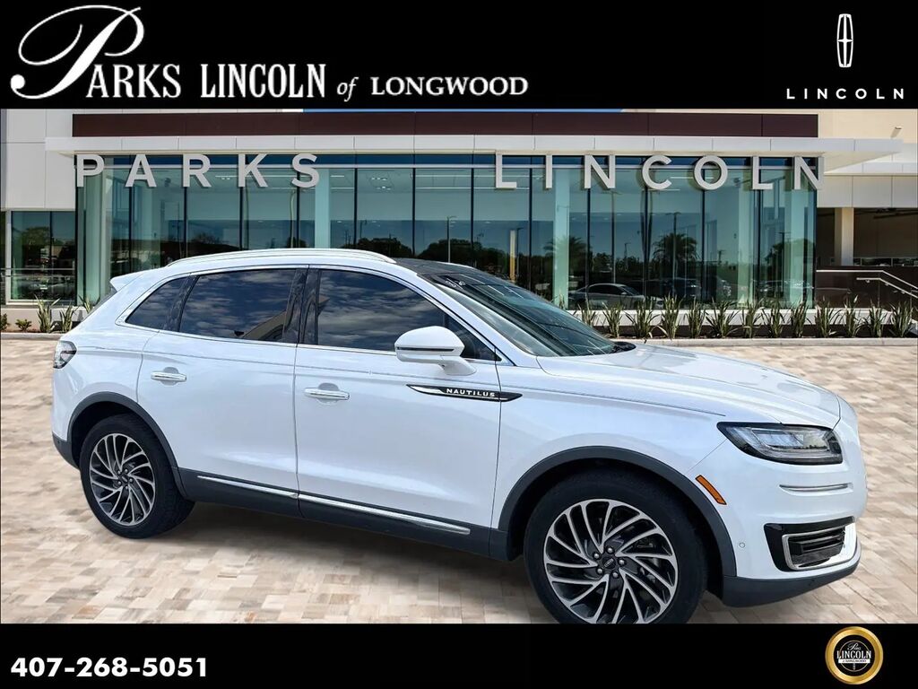 2019 Lincoln Nautilus Reserve — photo 1 of 25