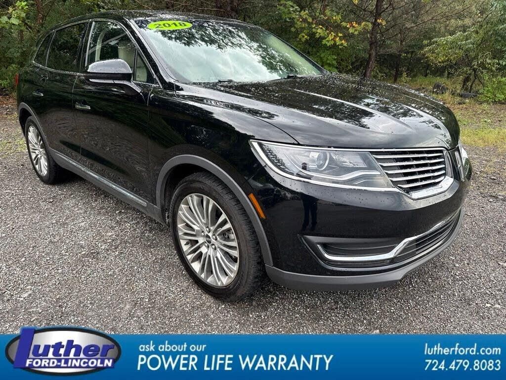 2018 Lincoln MKX Reserve — photo 1 of 2