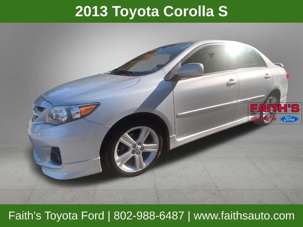 2013 Toyota Corolla S — photo 1 of 13