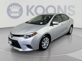 2015 Toyota Corolla LE
