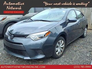 2016 Toyota Corolla S