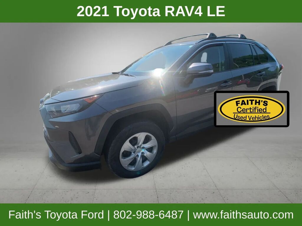 2021 Toyota RAV4 LE — photo 1 of 13
