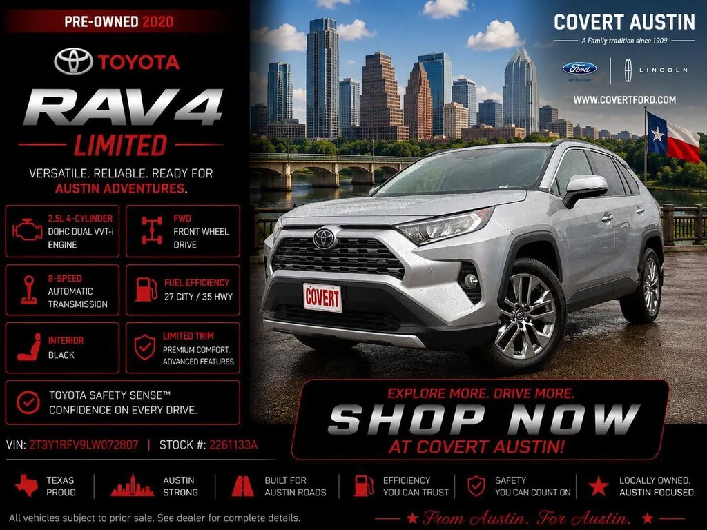 2020 Toyota RAV4 Limited — photo 1 of 26