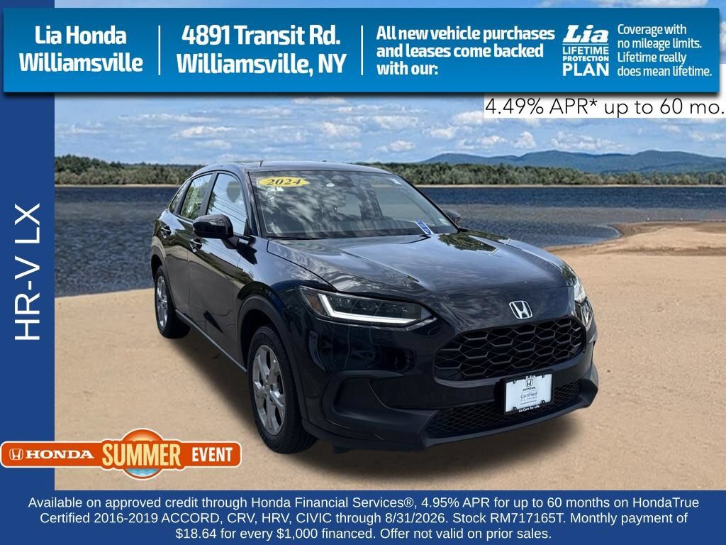 2024 Honda HR-V 5DR AWD LX — photo 1 of 7