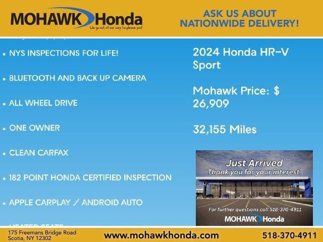 2024 Honda HR-V Sport