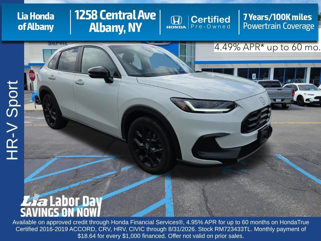 2024 Honda HR-V 5DR AWD SPORT — photo 1 of 7