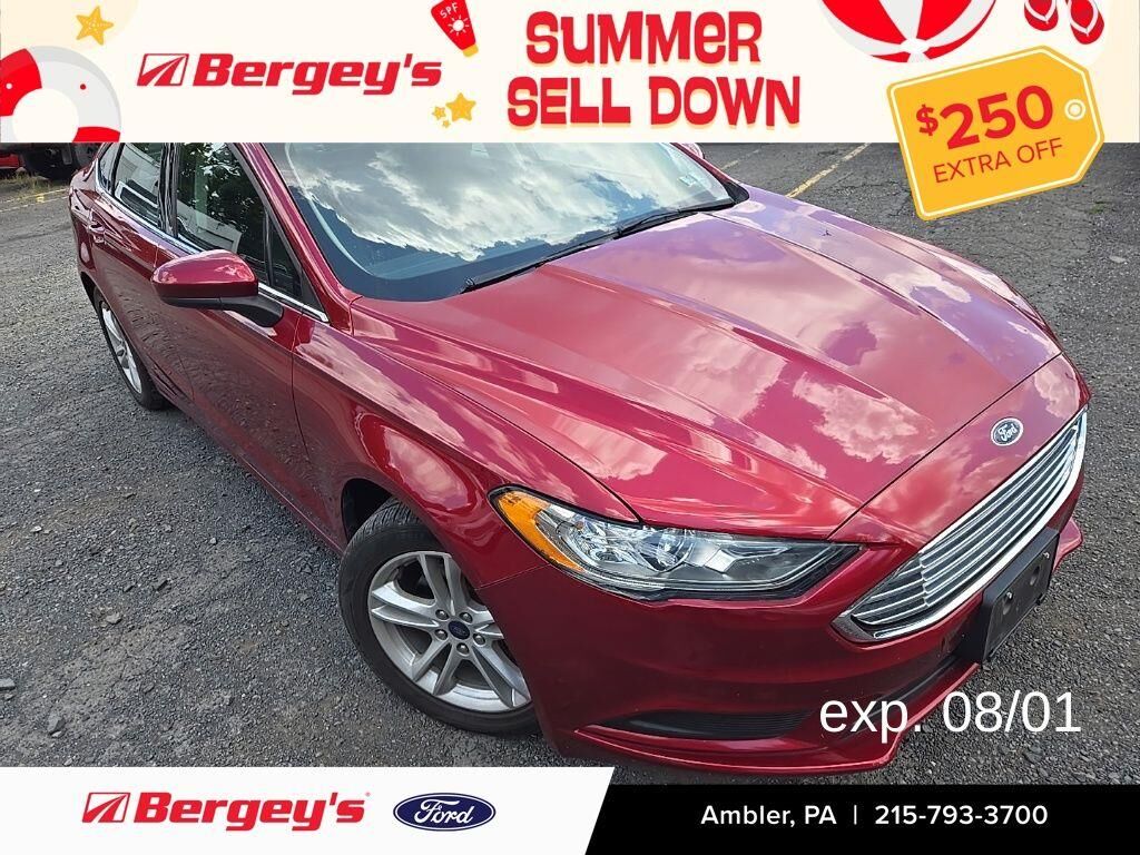 2018 Ford Fusion SE — photo 1 of 4