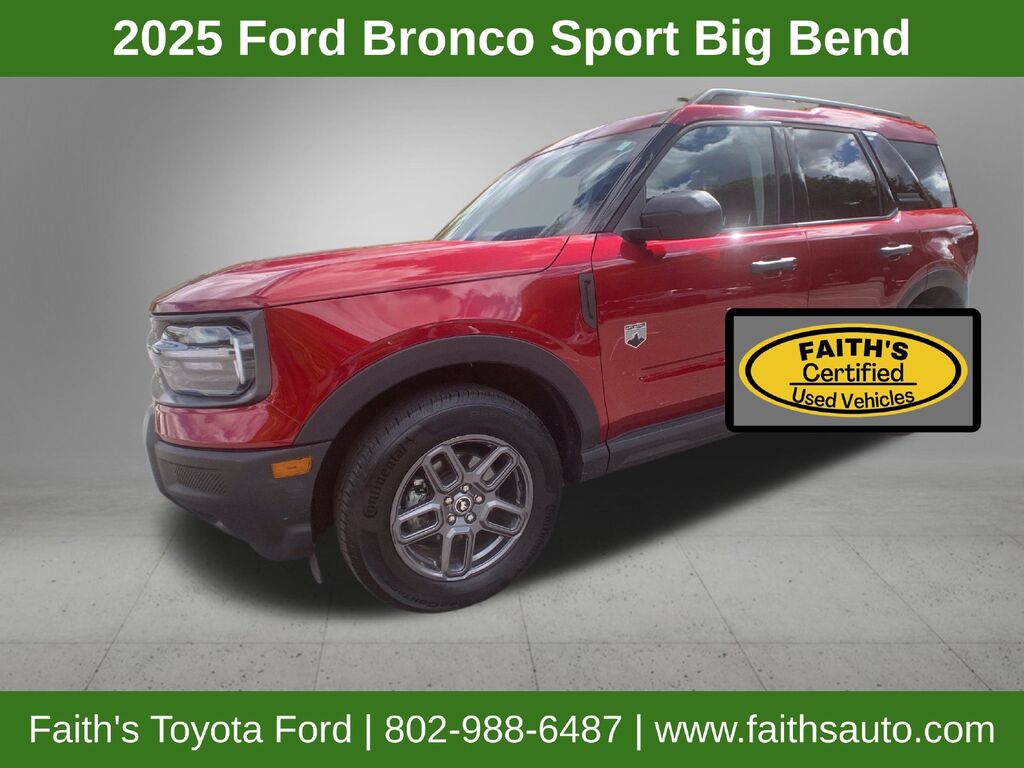 2025 Ford Bronco Sport Big Bend — photo 1 of 13