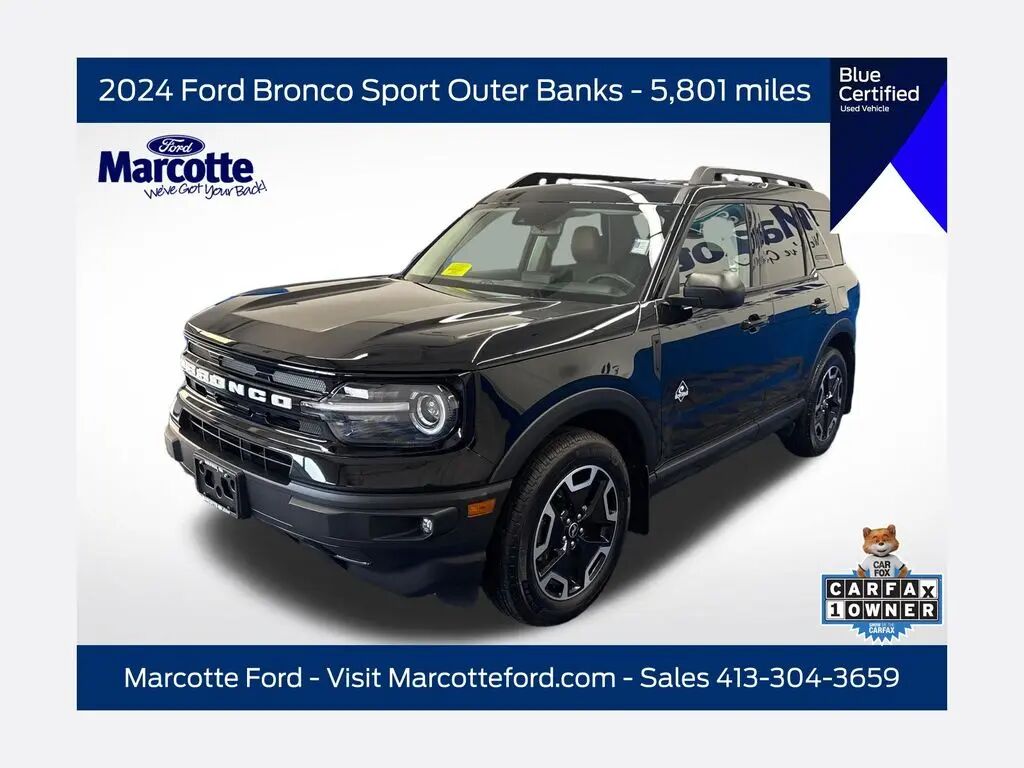 2024 Ford Bronco Sport Outer Banks — photo 1 of 28