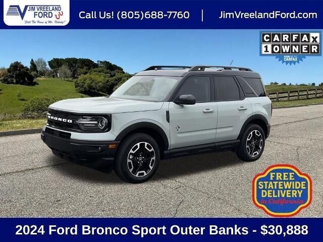 2024 Ford Bronco Sport Outer Banks — photo 1 of 26